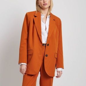 H&M orange blazer